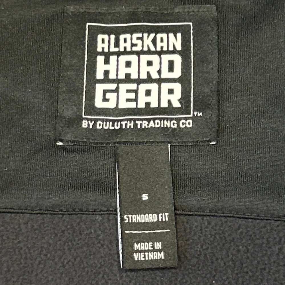 Alaskan‎ Hard Gear by Duluth Graveltec Standard Fit Full Zip Mock Mens Small Red